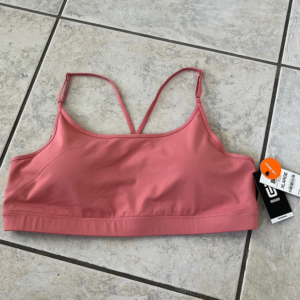 Ideology X-Large sports bra NEW WITH TAGS!